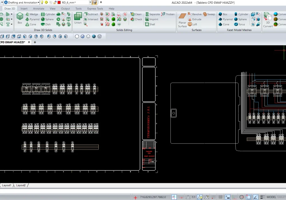 Pano Tasarımı (Autocad)